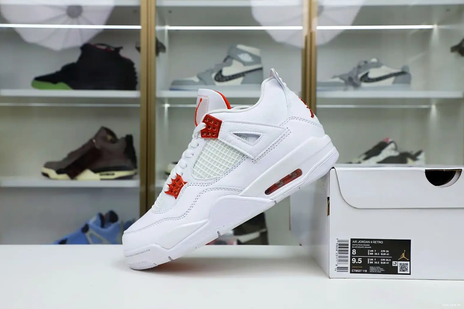 Air Kimikick metallic retro“orange Jordan 4 Jordan 0701